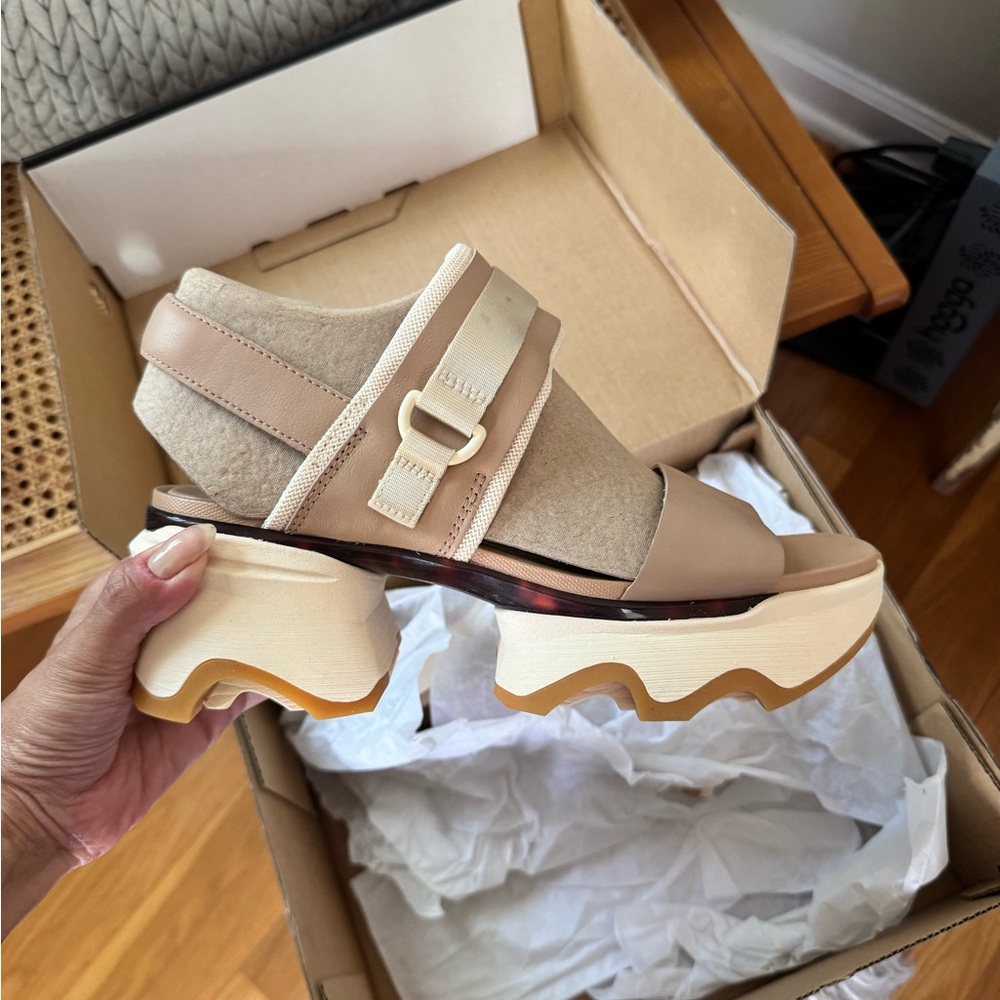 Sorel Kinetic Impact Slingback Heel Sandal